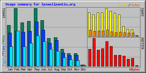 Usage summary for lpsweilpantin.org